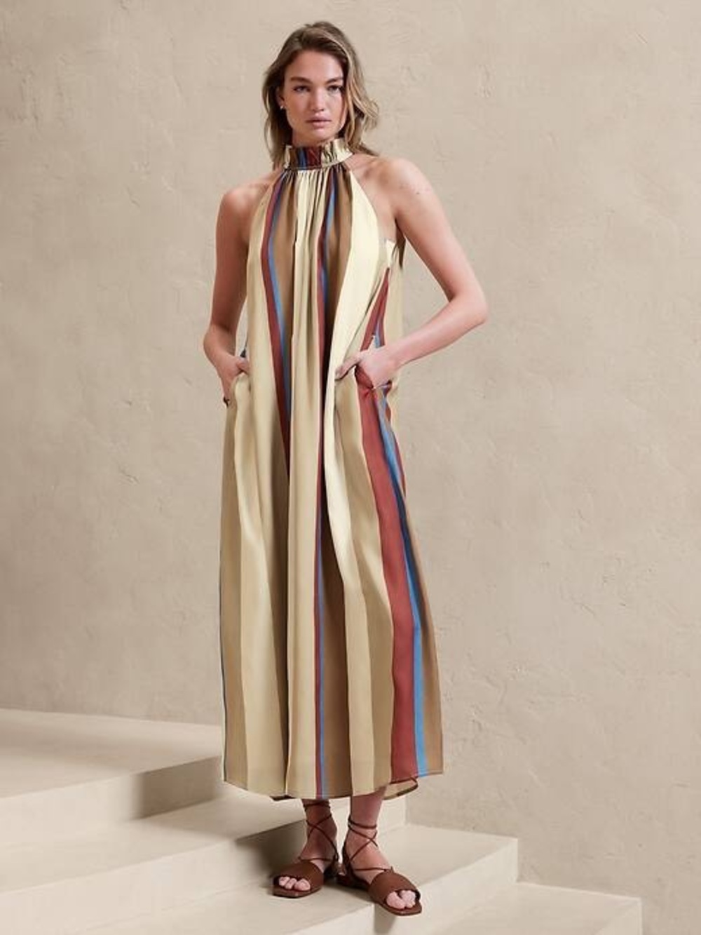 Banana Republic TRAPEZE MAXI DRESS